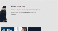 Desktop Screenshot of oranuj.com