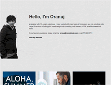 Tablet Screenshot of oranuj.com